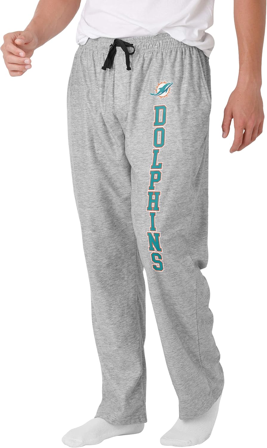 FOCO Men's NFL Team Logo Athletic Gray Lounge Pants Review