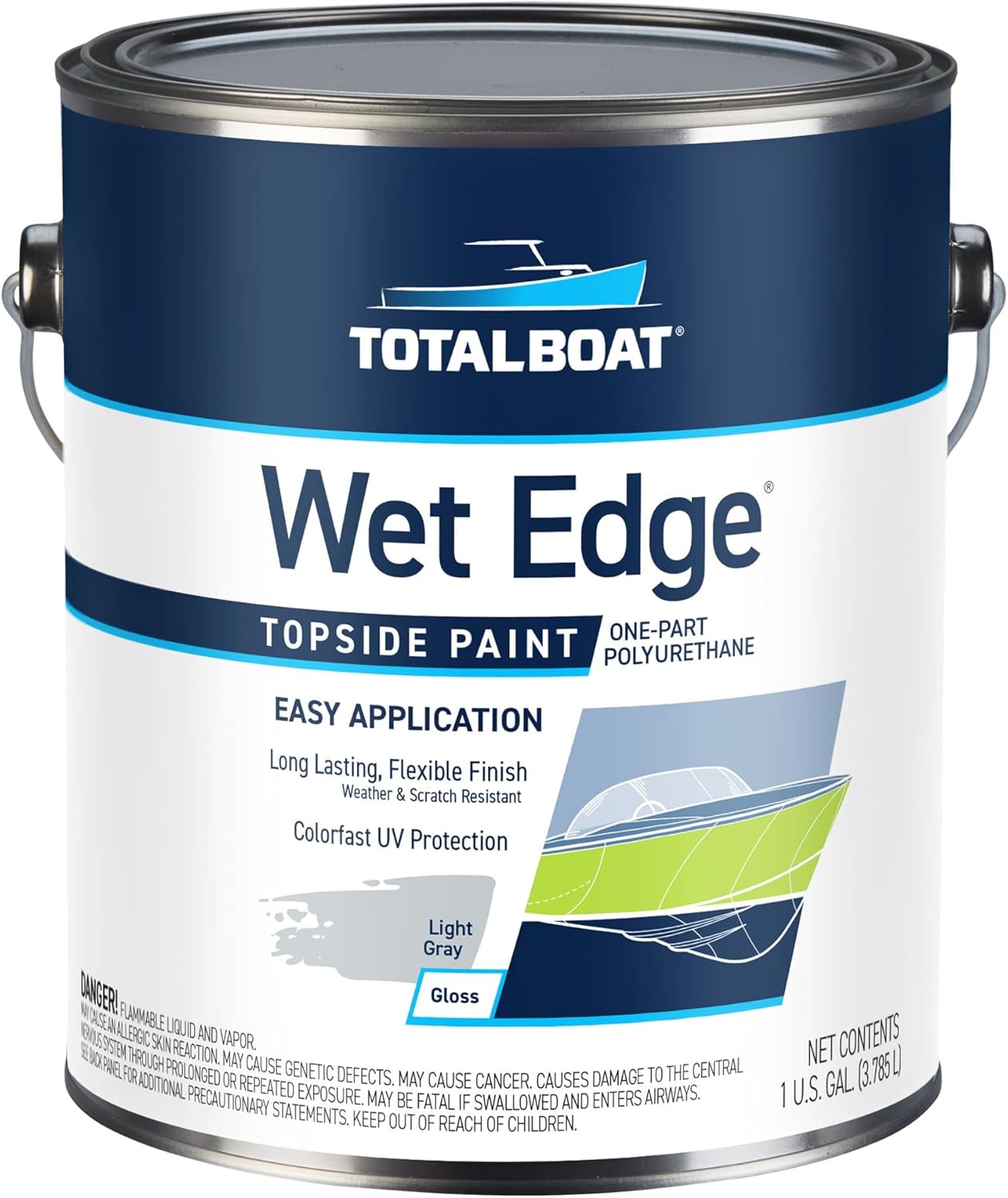 TotalBoat Wet Edge Marine Paint for Boats, RVs, and More