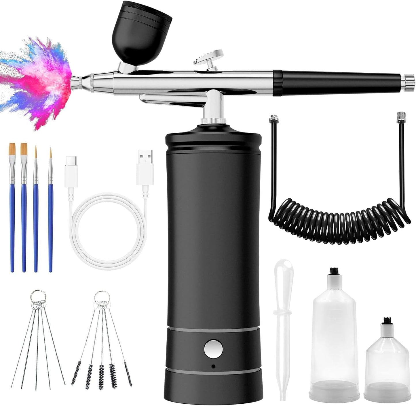 Cordless Portable Airbrush Kit - Precision Nail Art