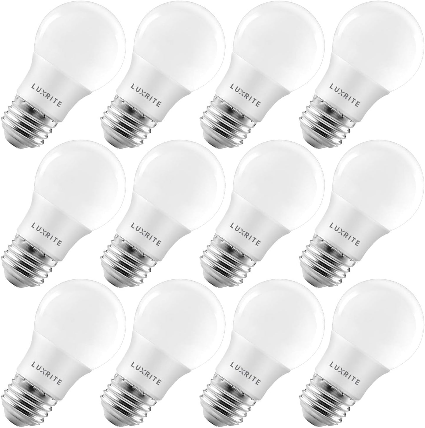 LUXRITE A15 LED Bulb 40W Equivalent - Dimmable Warm White Light