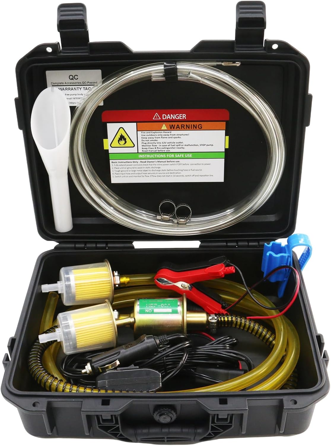12V Fuel Transfer Pump Set for Efficient Gasoline Transfer