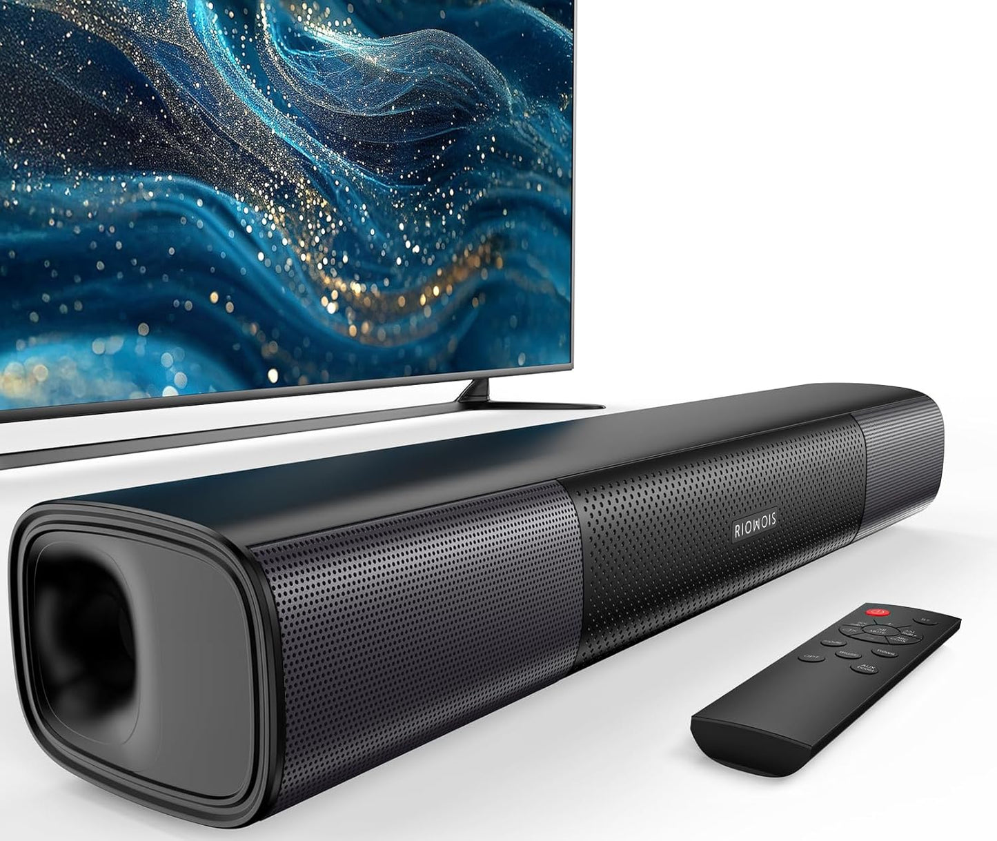 Sound Bar for Smart TV with Bass Boost and Crisp Vocals