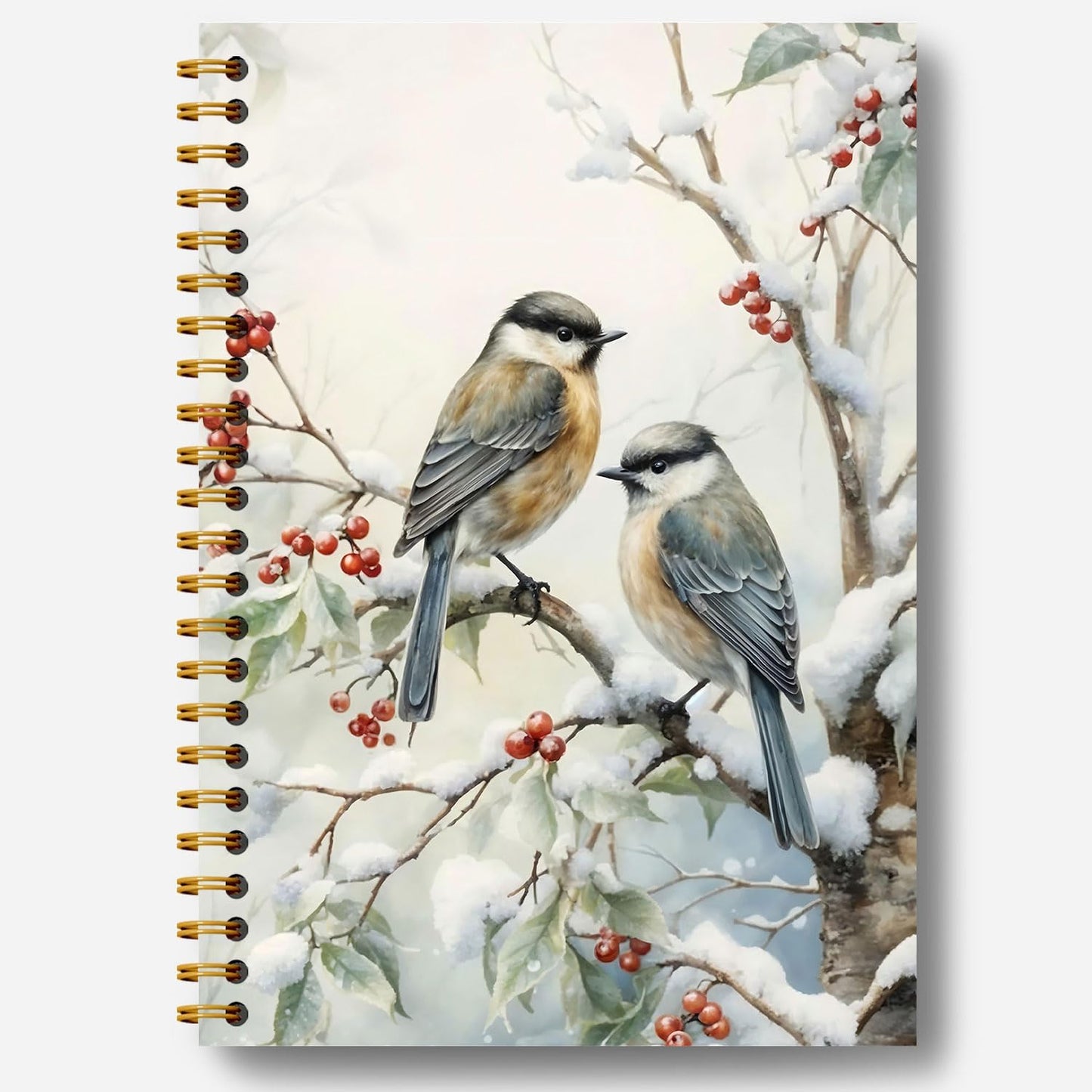 Festive Farmhouse Bird Notebook by Guymn