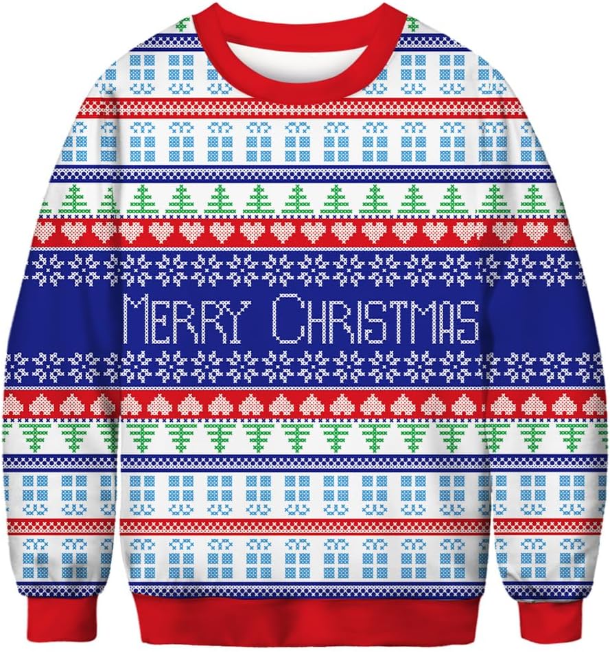 Ainuno Funny Christmas Sweatshirt: Festive Fun!