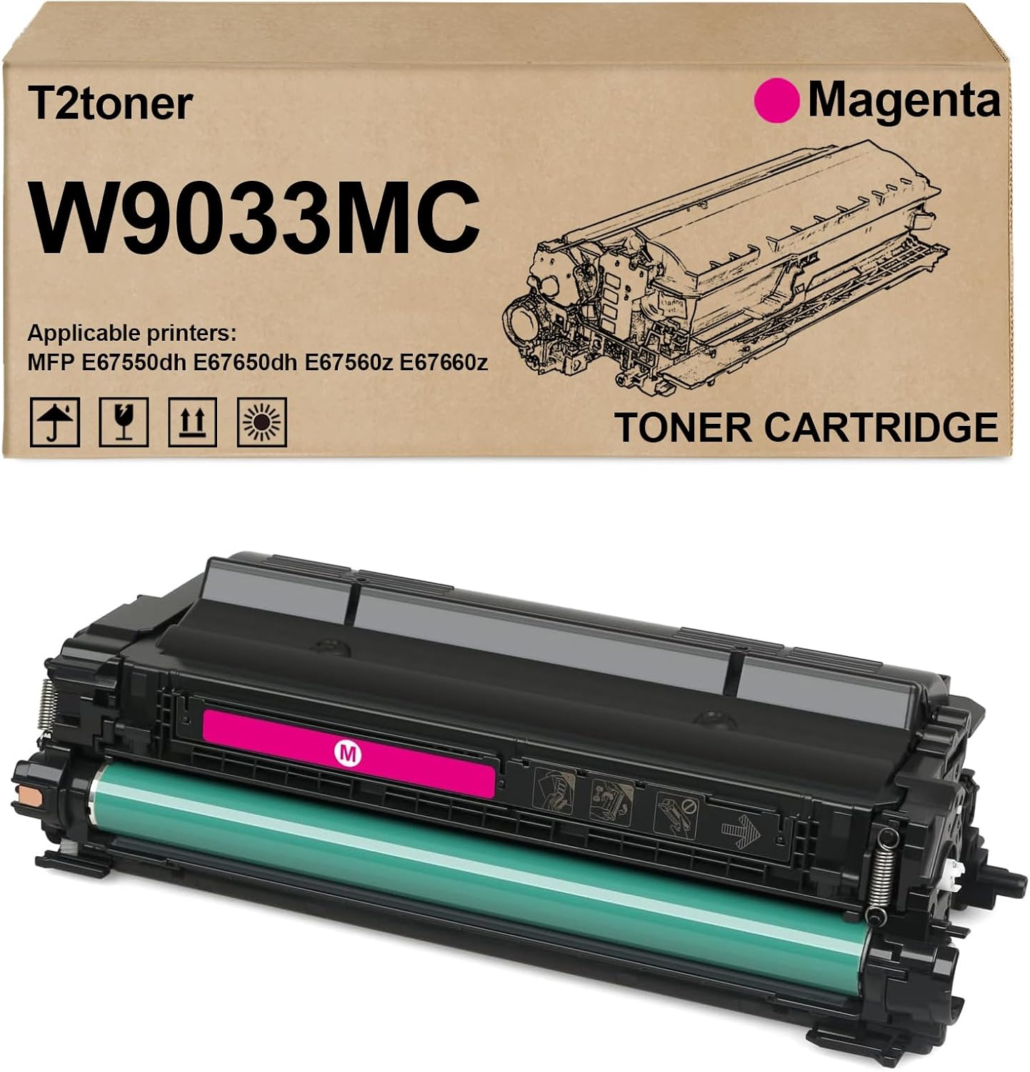 Vibrant Magenta Toner for Color Managed Printers