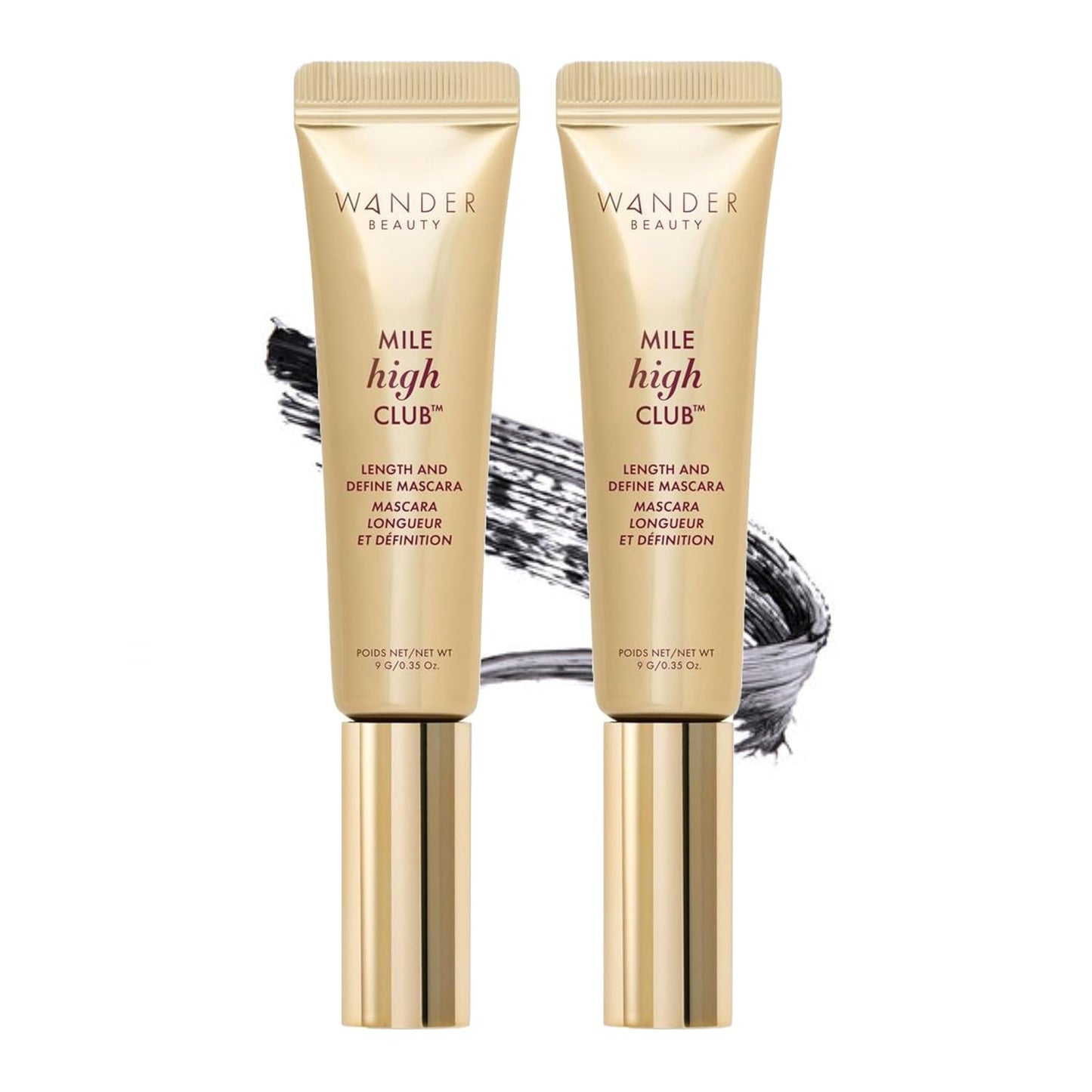 Mile High Club Length + Define Black Mascara for Stunning Lashes