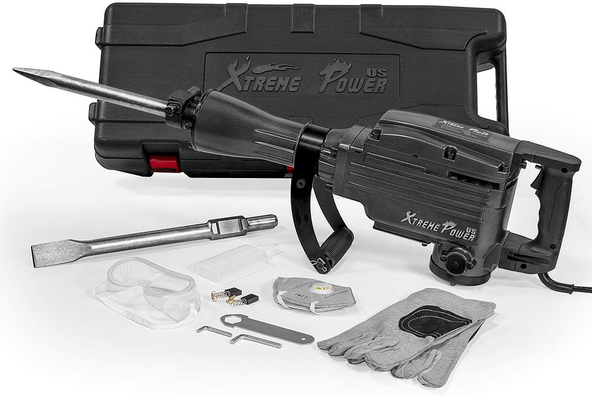 XtremepowerUS Pro-Series 2200W Demolition Electric Jack Hammer