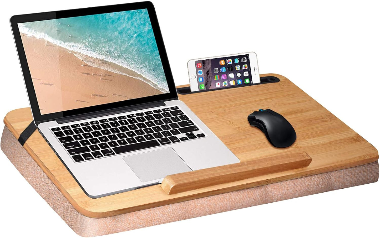 Wishacc XL-Large Lap Desk: 24 Wide Portable Tray for Oversized Comfort