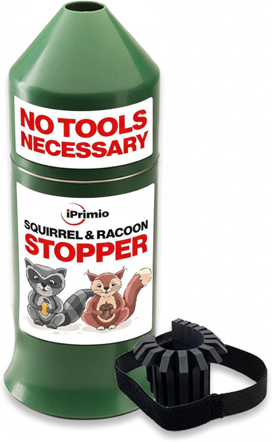 iPrimio 18 Squirrel Baffle for Bird Feeders - Easy Install