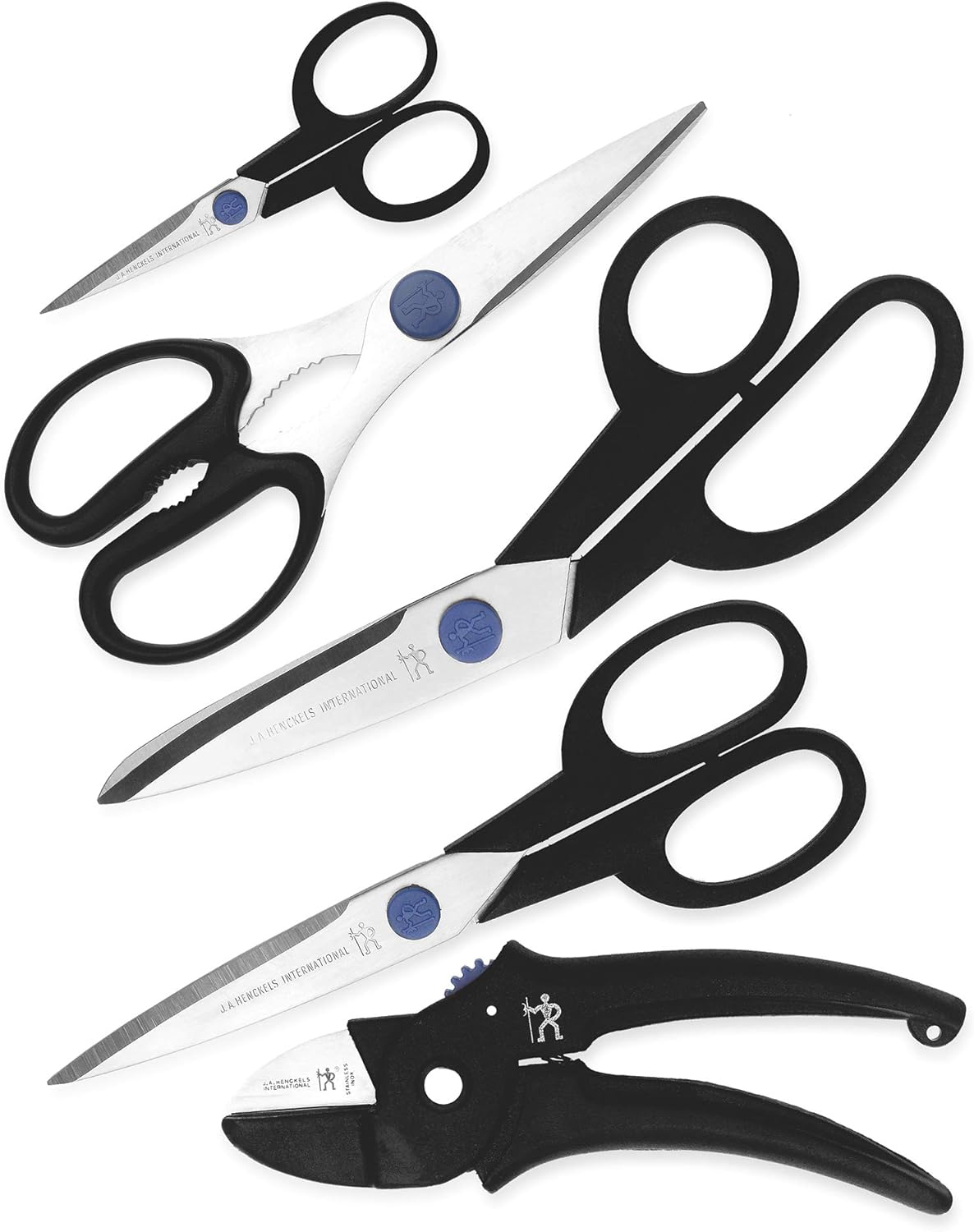 Henckels 5-pc Household Scissor Set for Every Cutting Need