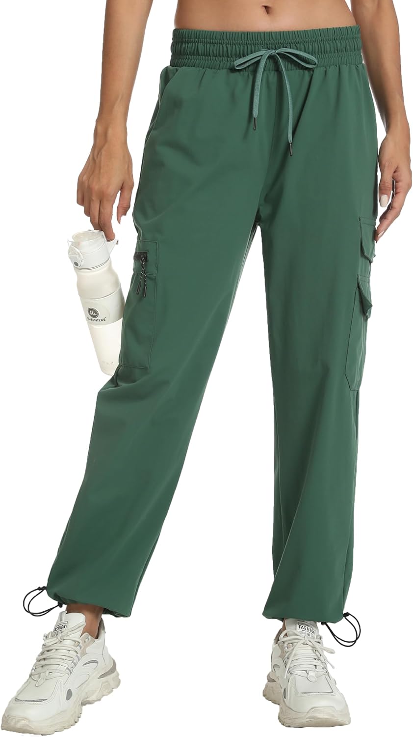 Quick Dry Women's Cargo Pants for Hiking and Outdoor Activities