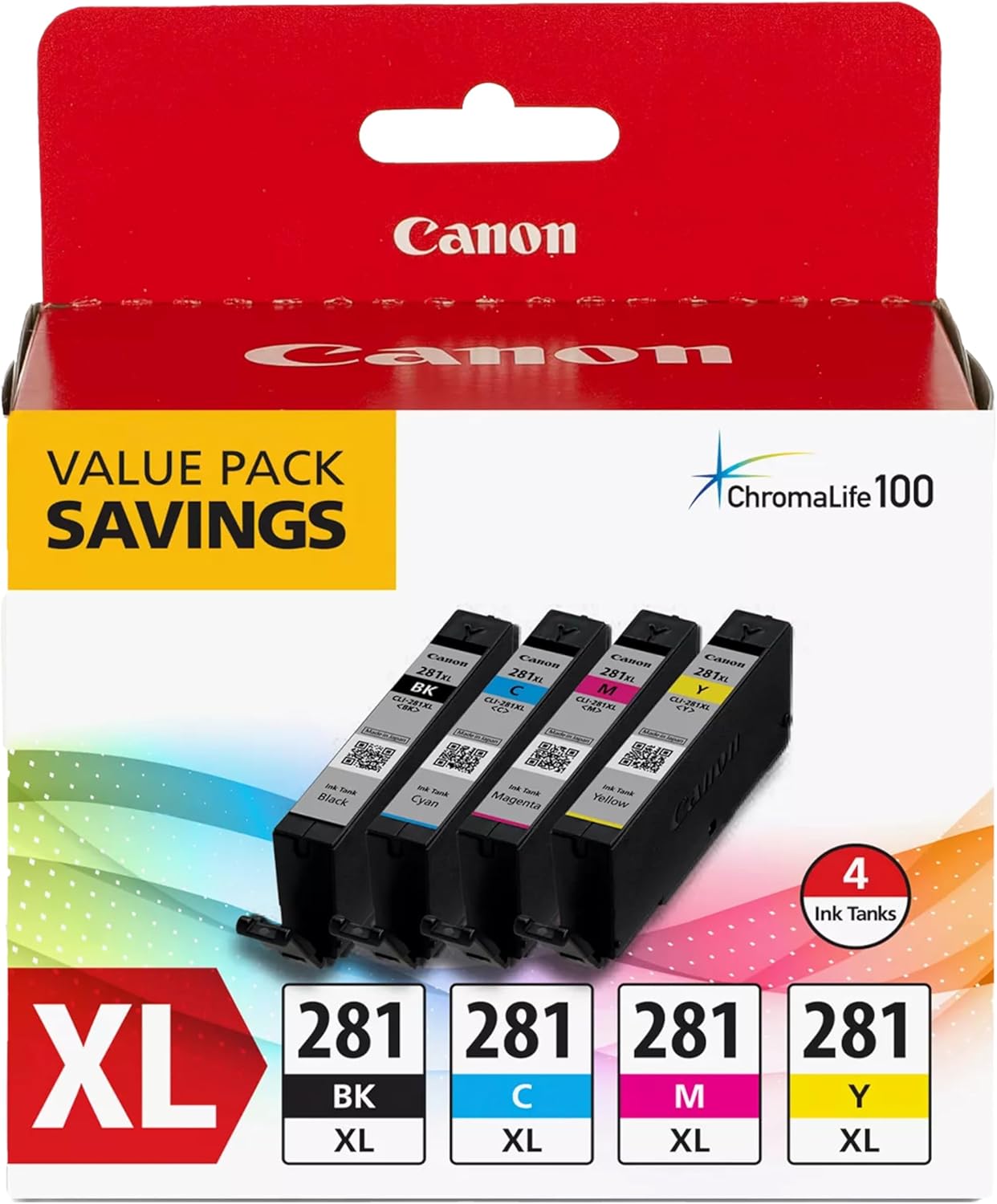 Canon CLI-281 XL Genuine Ink Pack for Quality Printing Needs
