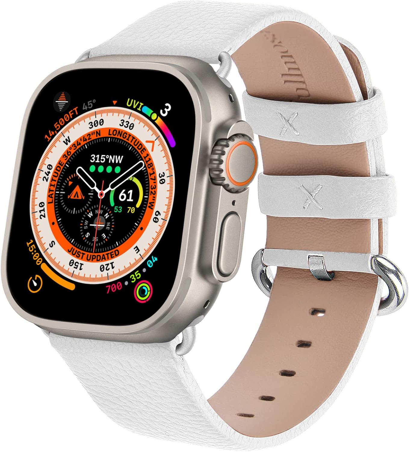 Fullmosa Genuine Leather Watch Band - Stylish Comfort