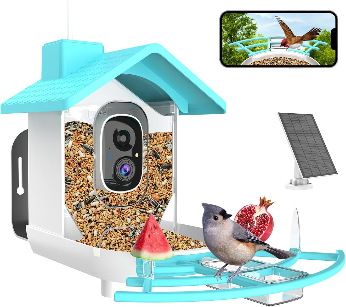 AI Bird Feeder: Instant Bird ID & Capture
