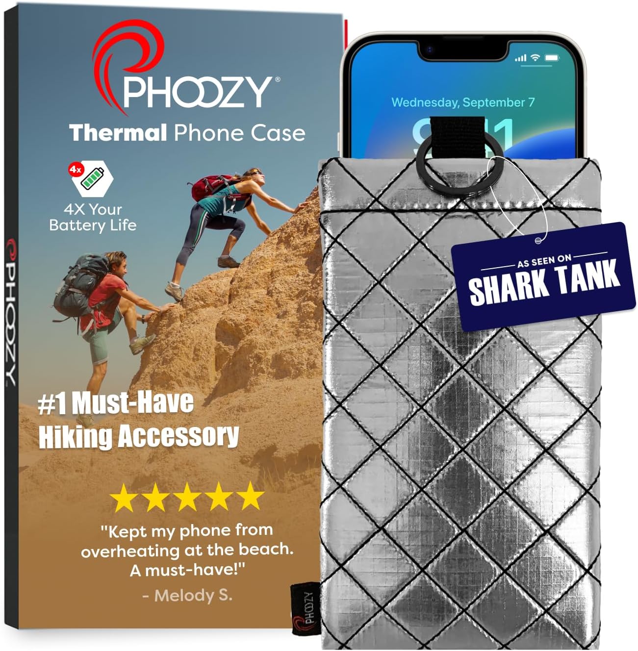 PHOOZY Thermal Phone Case - Apollo II Series for Big Phones