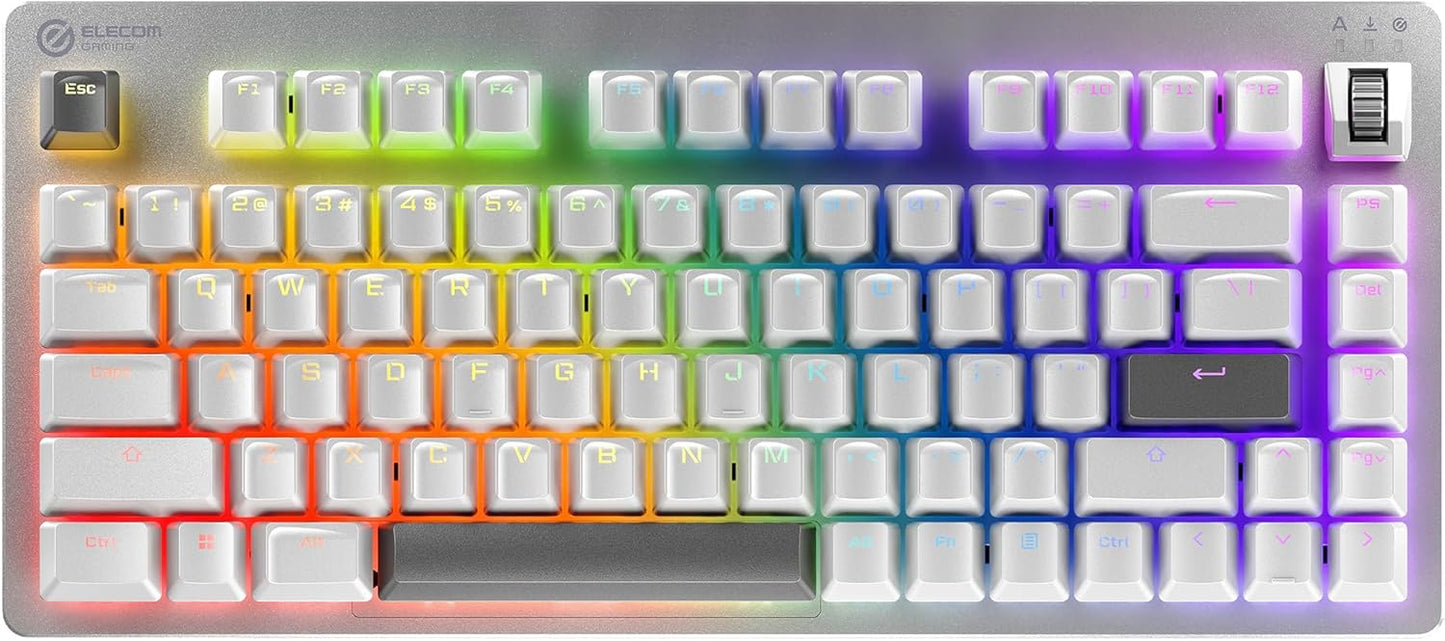 Rapid Trigger Gaming Keyboard: Quiet Magnetic Switches