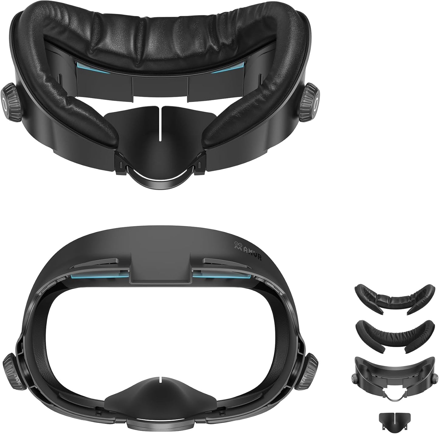 AMVR FC3 Upgraded Face Cover Pad for Meta Quest 3 Comfort