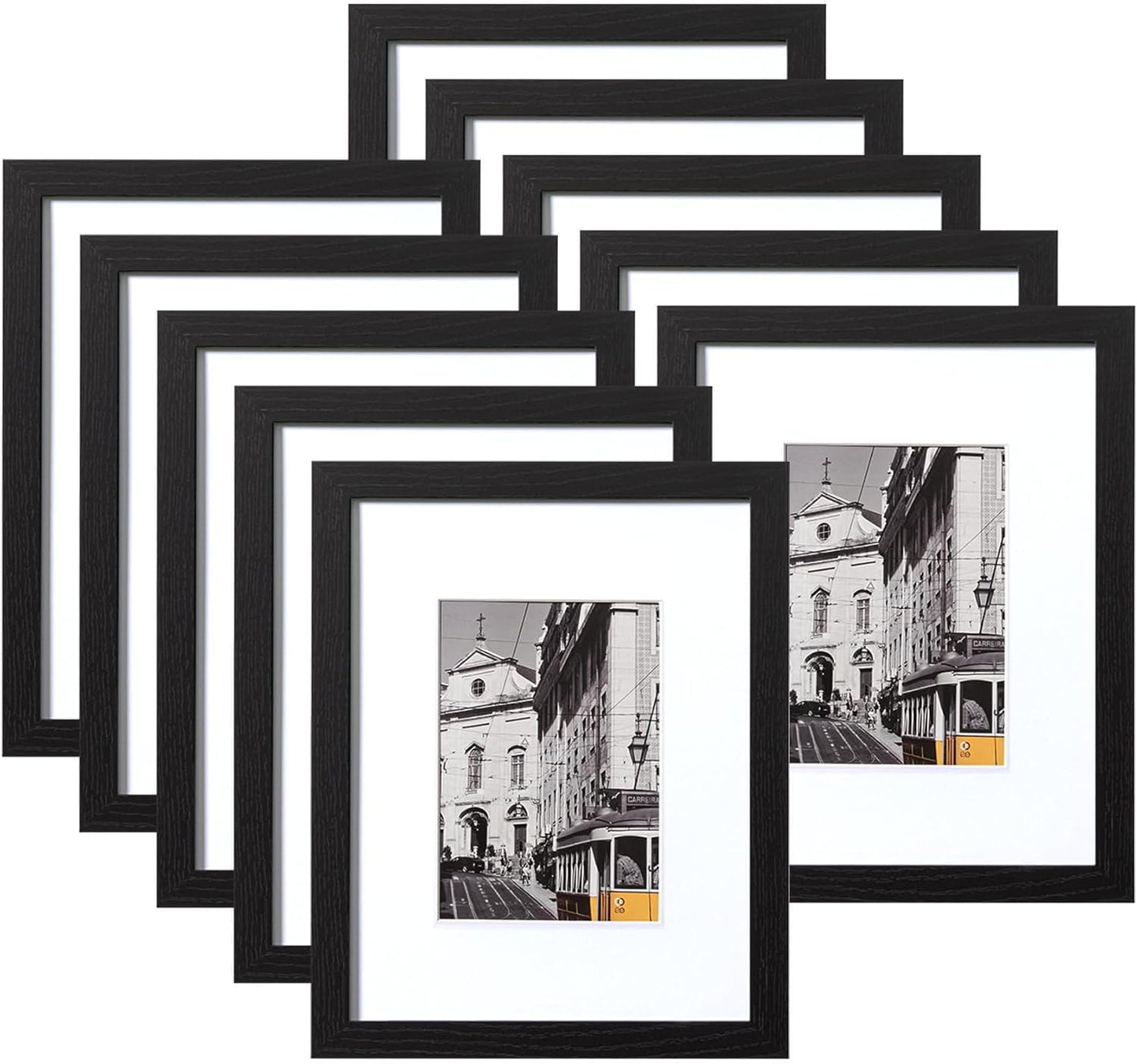 eletecpro 8.5x11 Picture Frames Set of 10 for Home Decor