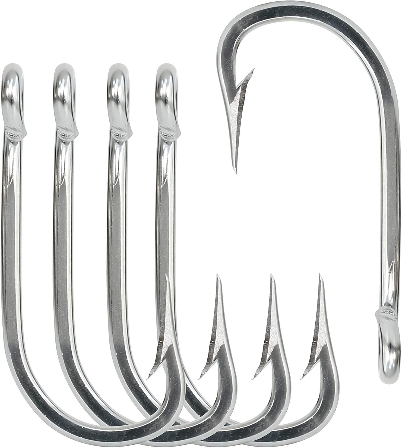 BLUEWING Stainless Steel Trolling Hooks - Extra Sharp!
