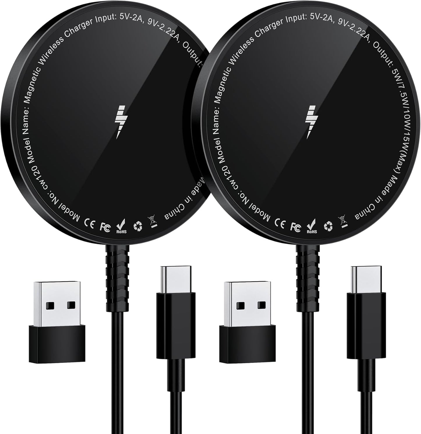 Fast Charge 2 Pack: Bohuma Mag Safe Wireless Charger!