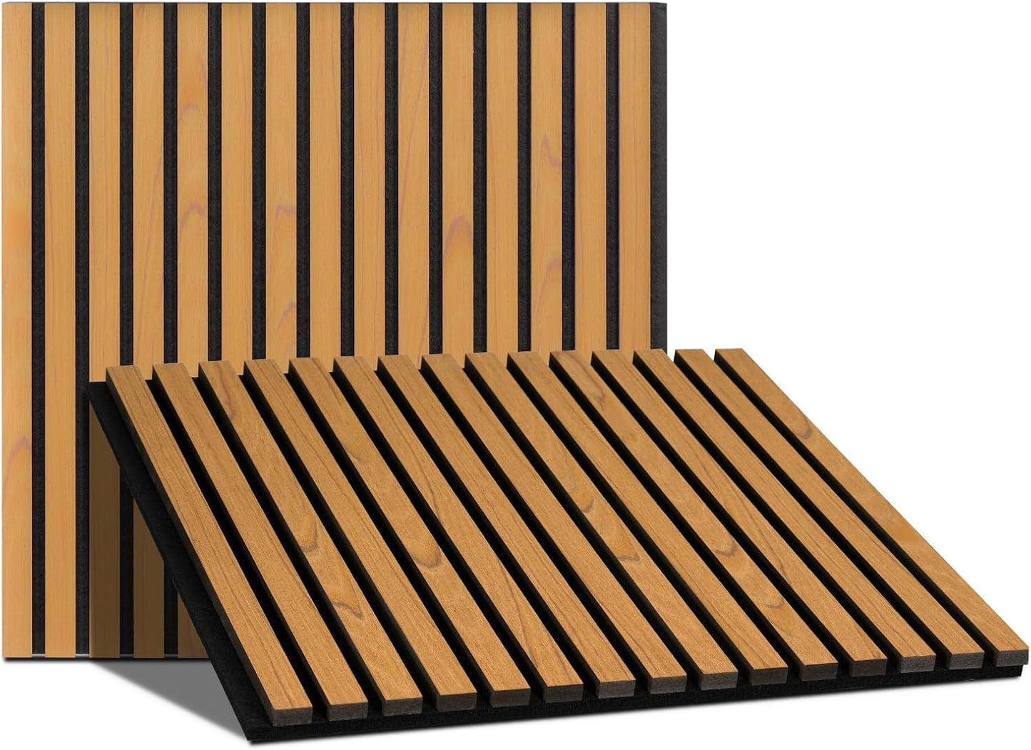 Wood Slat Panels for Wall & Ceiling, Stylish Acoustic Decor