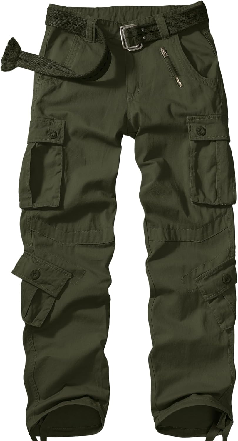 Men's BDU Casual Military Pants for Outdoor Activities and Work