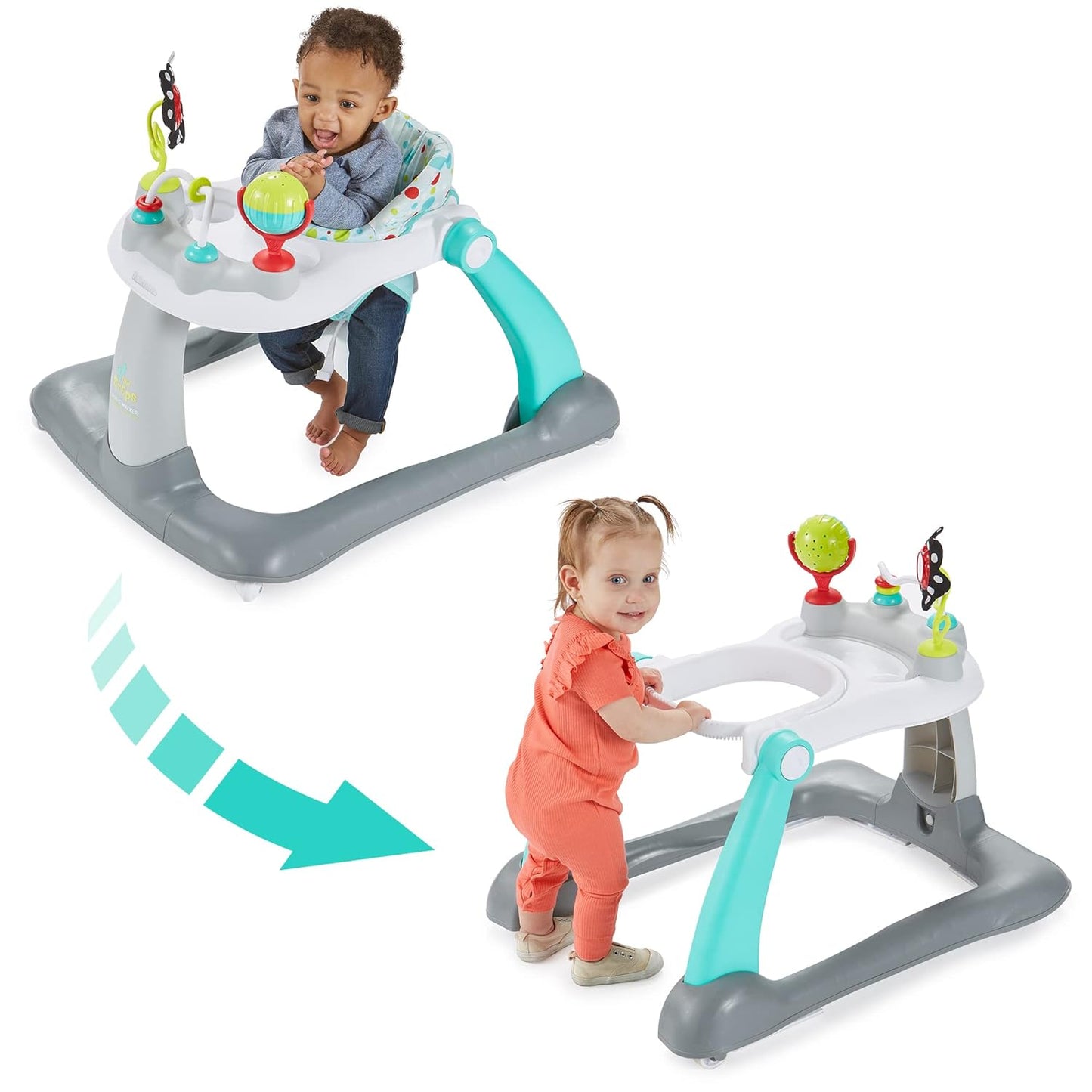 Foldable 2-in-1 Baby Walker - Kolcraft