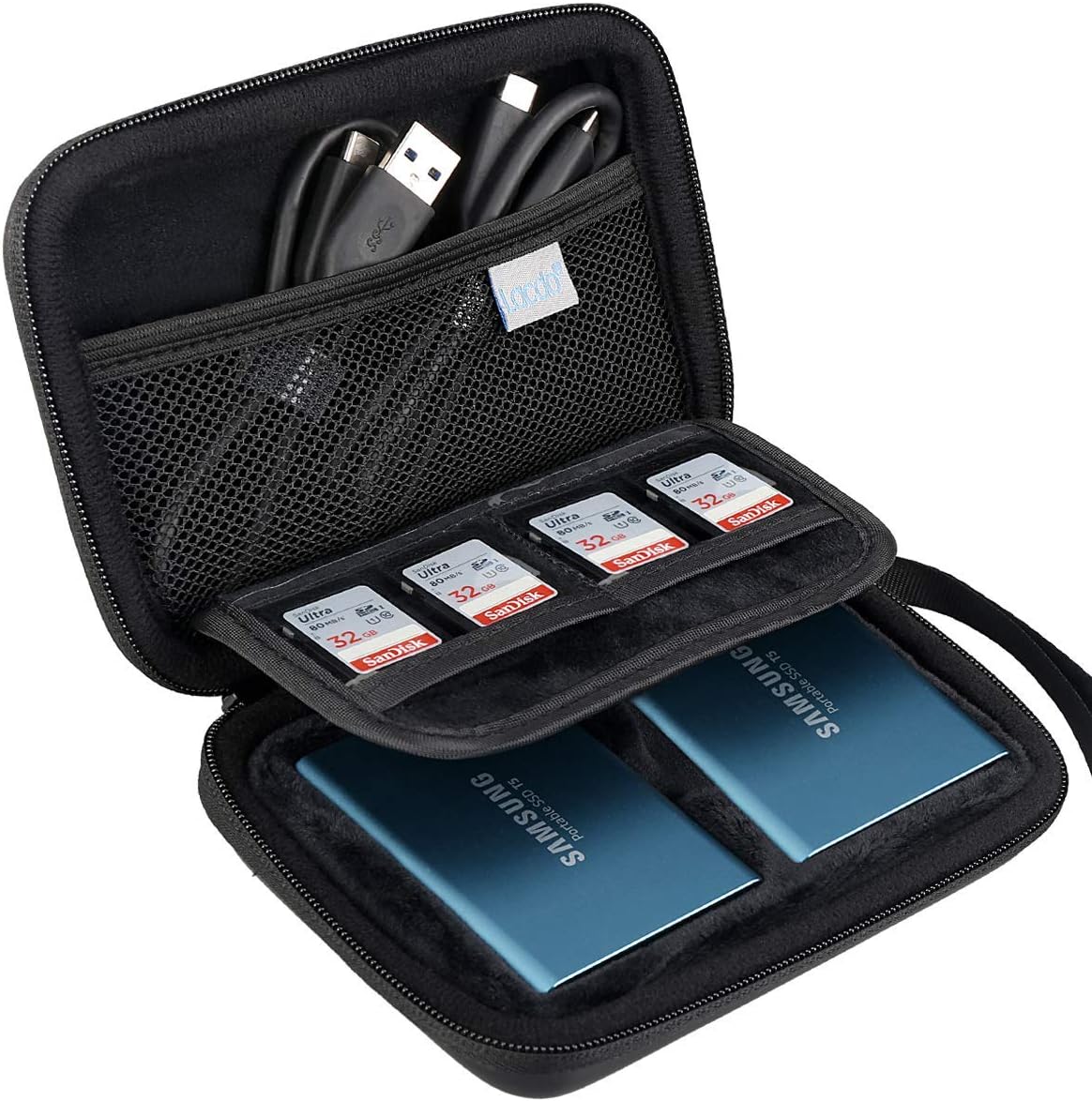 Lacdo Samsung T5 Case - Shockproof SSD Storage