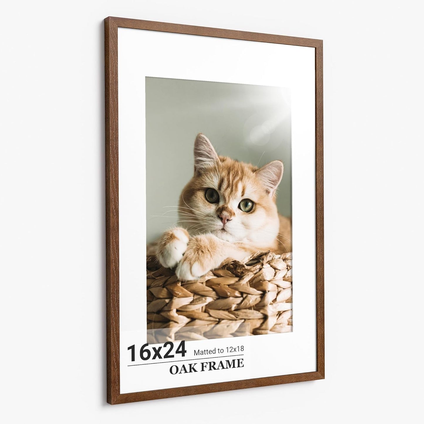 Heimlove 16x24 Picture Frame for 12x18 Art and Photos