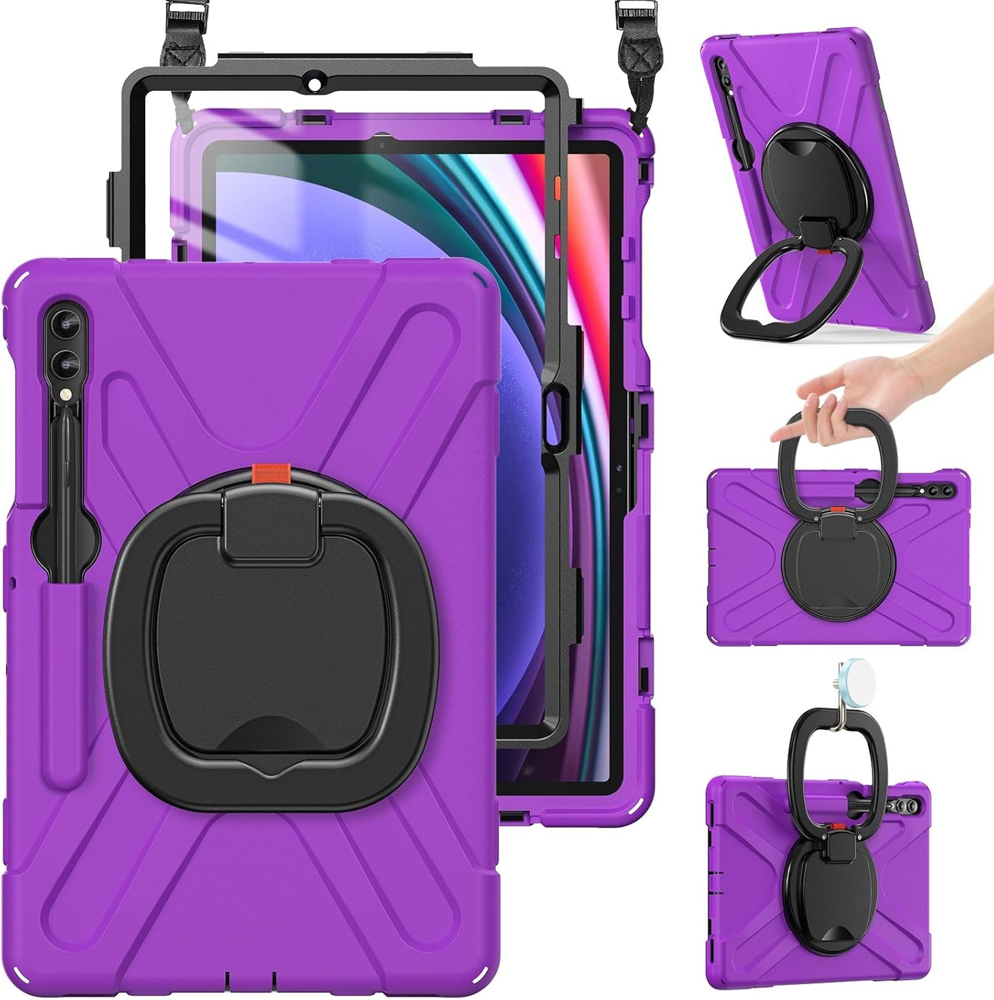 BRAECN Case for Samsung Galaxy Tab S10+/S9 FE+/S9+/S8+/S7