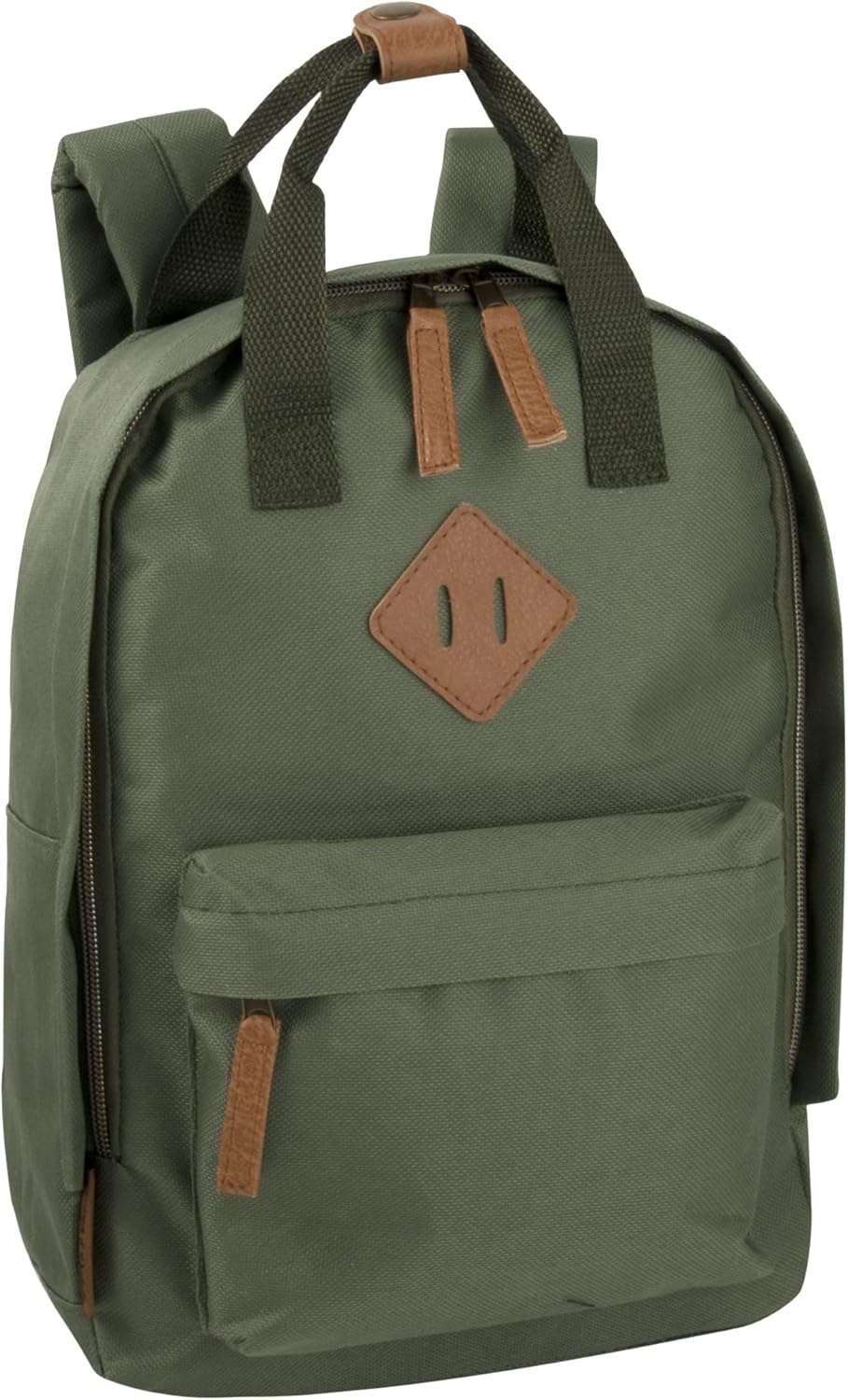 M&D Canvas Mini Backpack for Everyday - Solid Colors