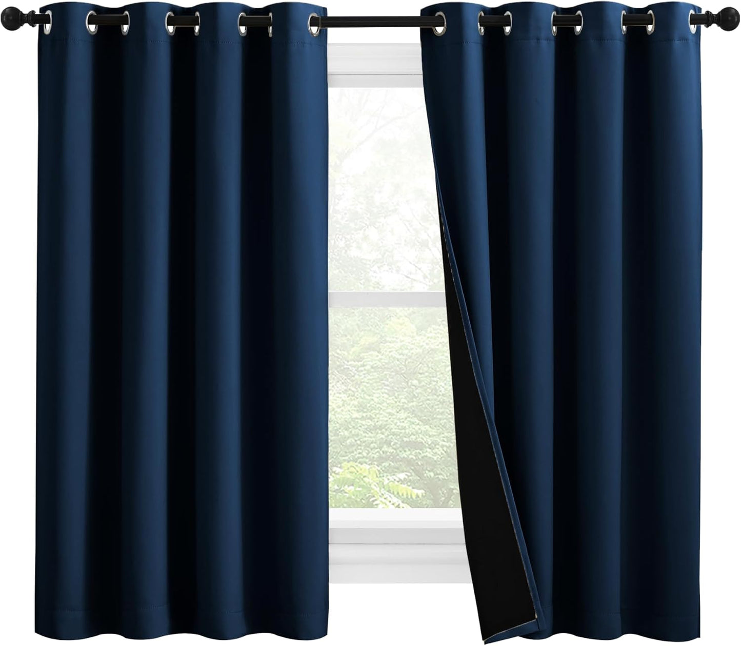 NICETOWN Blackout Curtains with Thermal Insulation for Comfort