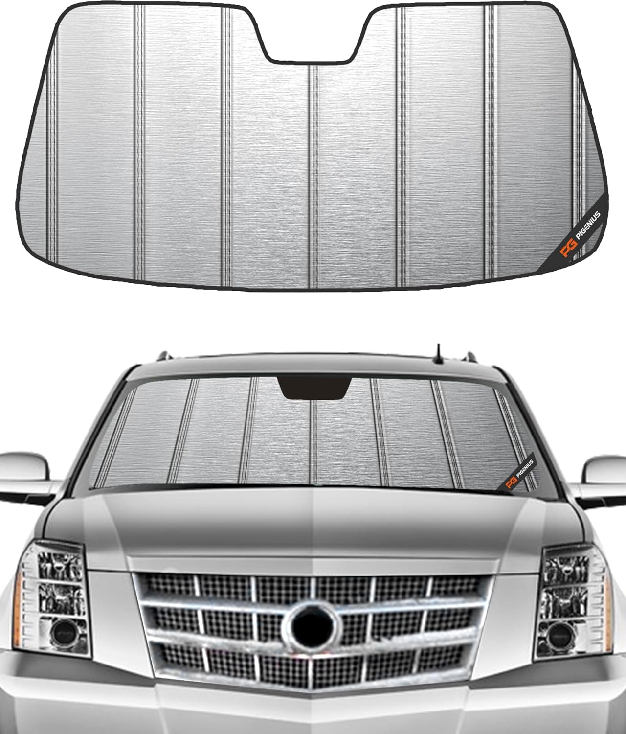 Windshield Sun Shade for Chevrolet Silverado and GMC Sierra