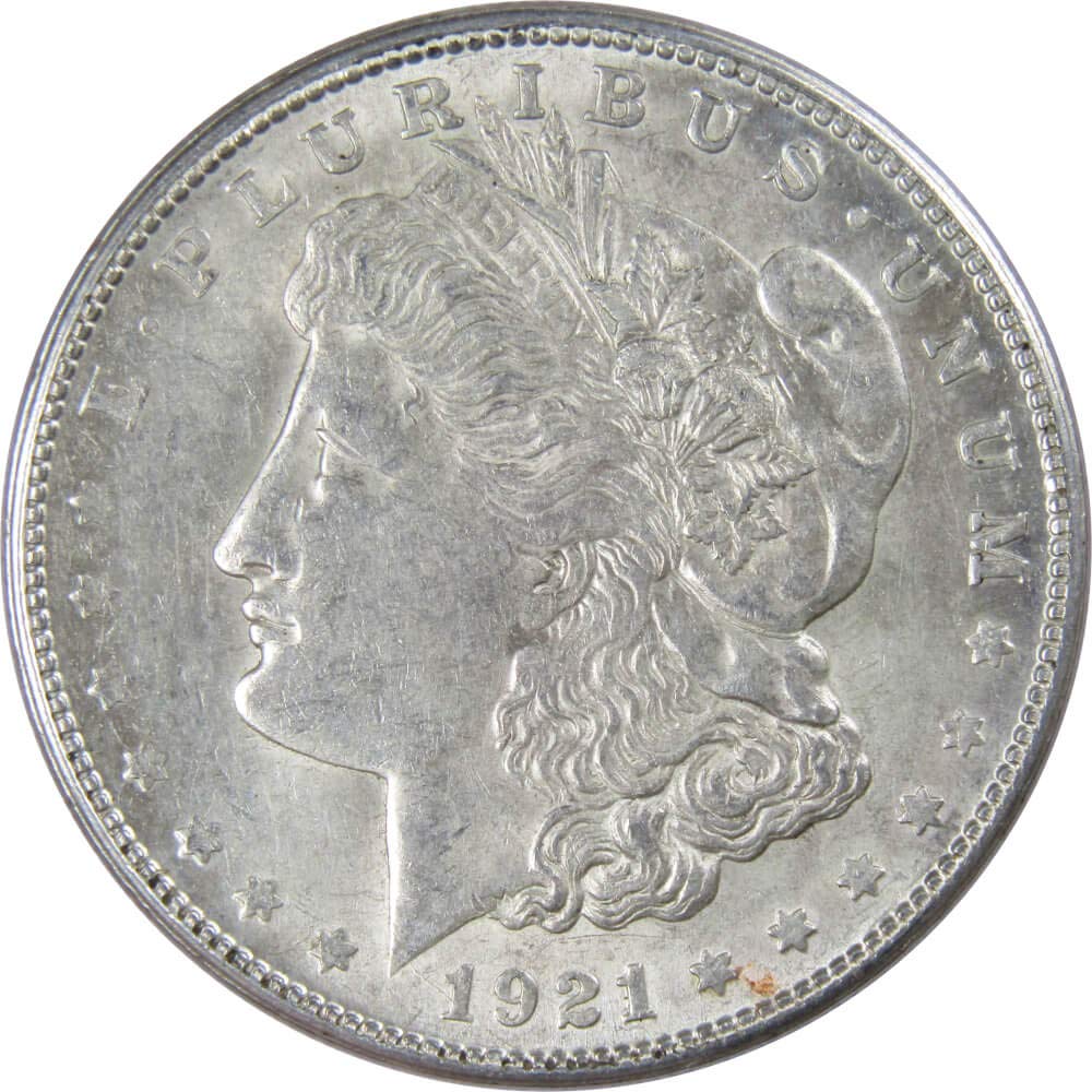 1921 S Morgan Dollar AU About Uncirculated 90% Silver Coin