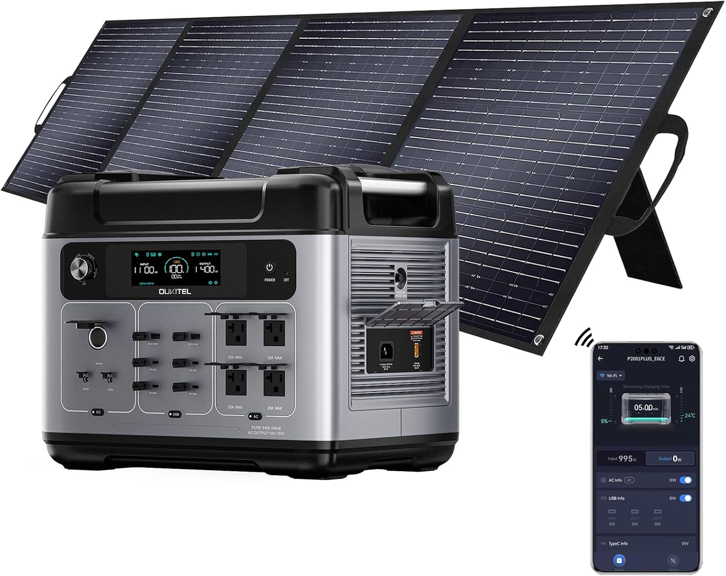 Power on-the-go with 2400W Solar Generator