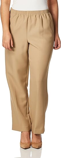 Alfred Dunner Women's Medium Length Pant for Comfort and Style
