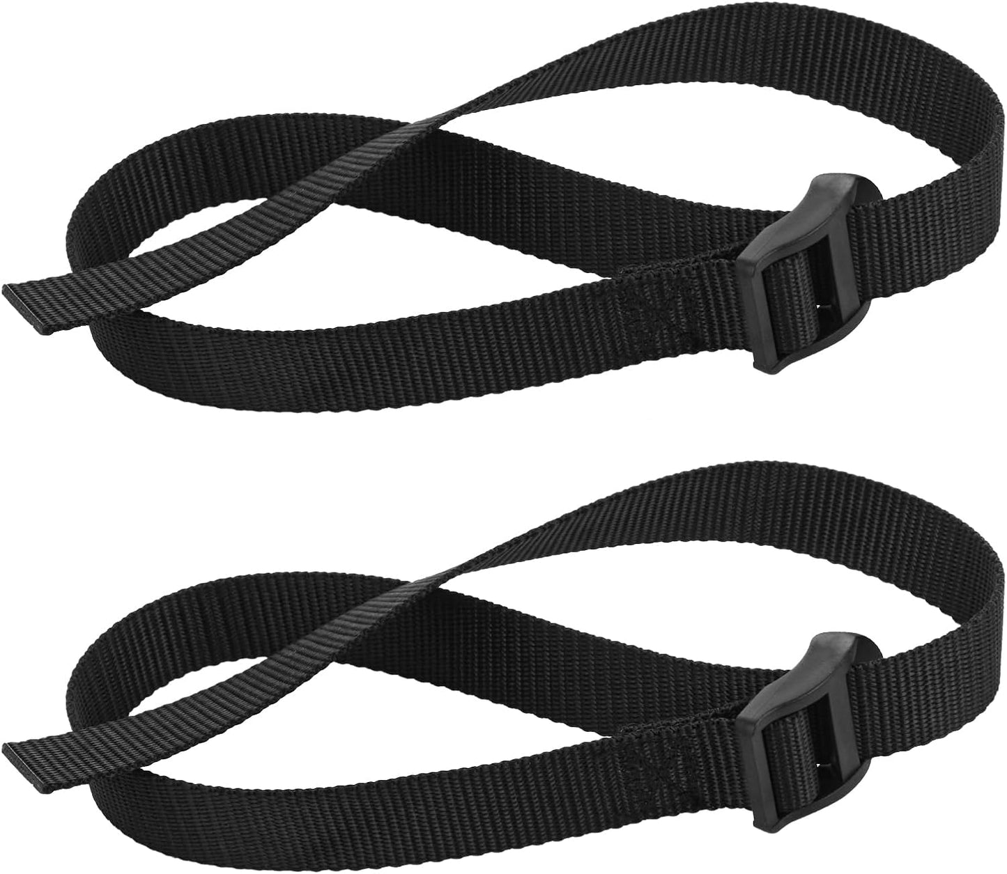 Enhanced Grip - Aoheke Rowing Machine Foot Straps 2 Pack