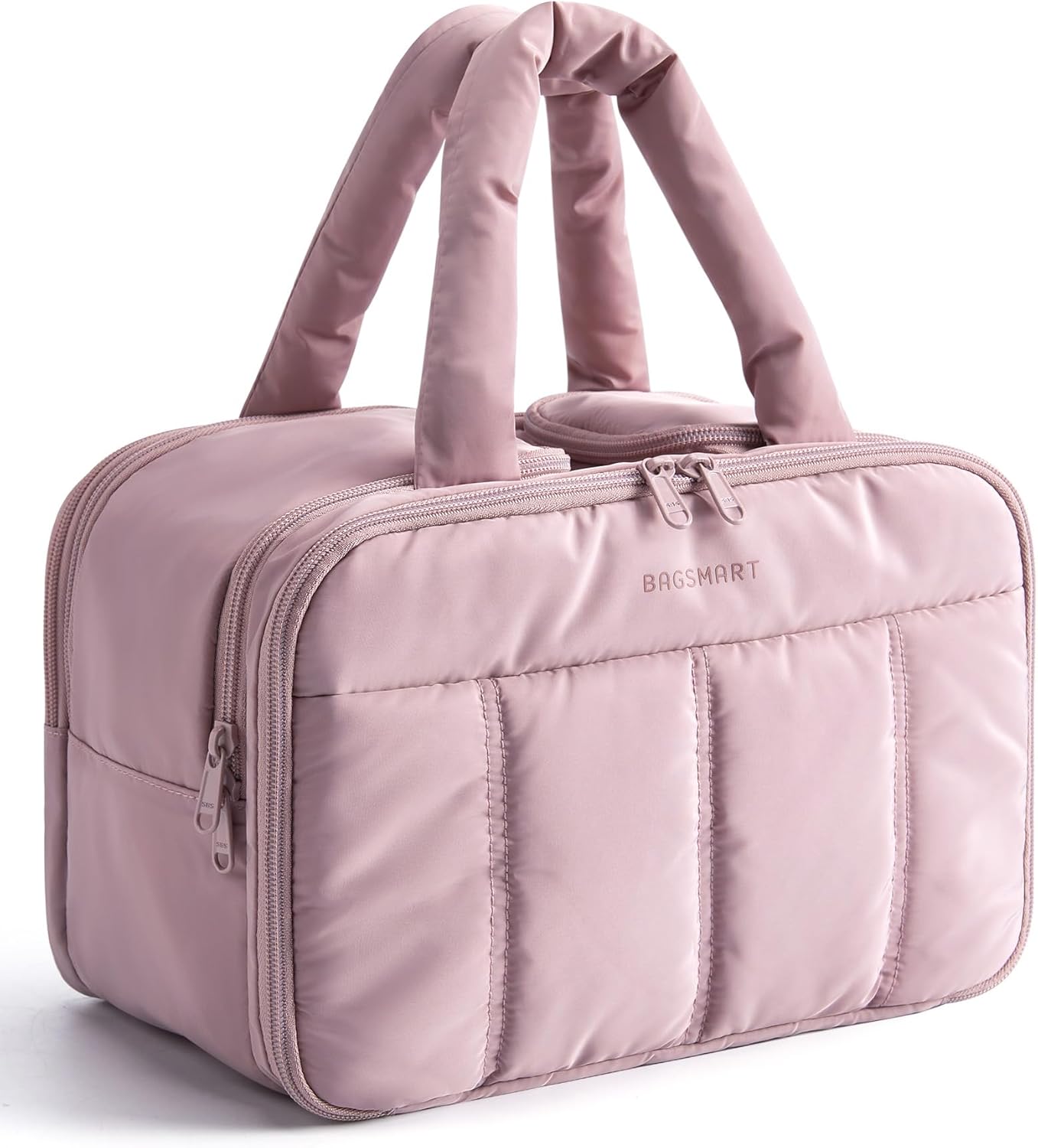 BAGSMART Travel Toiletry Bag - Large Cosmetic Makeup Organizer