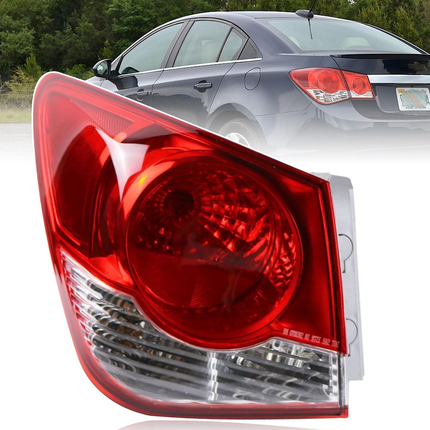 Tail Light Compatible with Chevrolet Cruze 2011-2016 Models