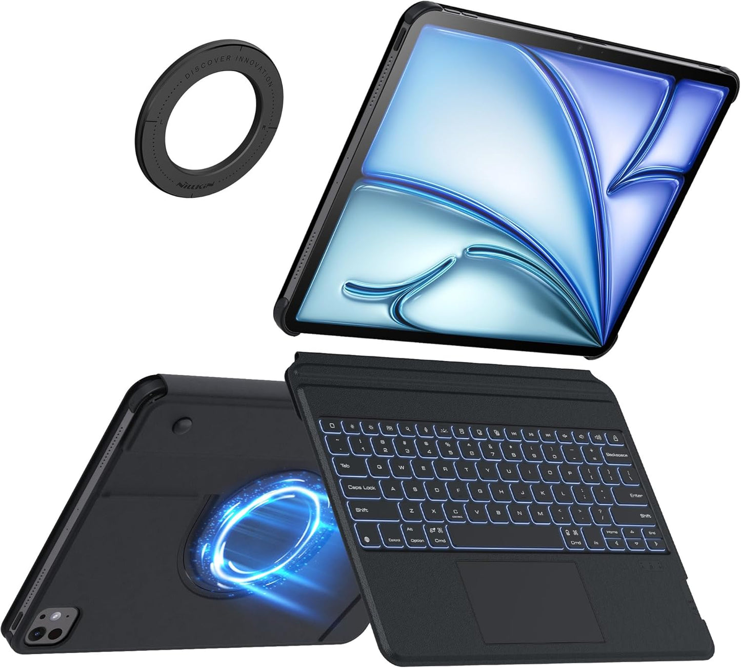 Nillkin iPad Air 13 inch Case with Detachable Keyboard & Trackpad