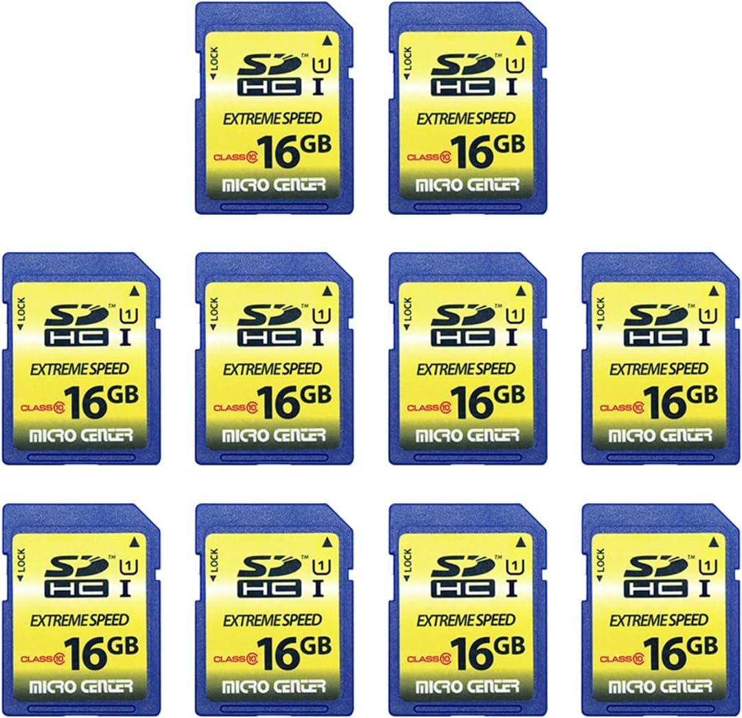 INLAND 16GB Class 10 SDHC Flash Memory Card 10 Pack Review