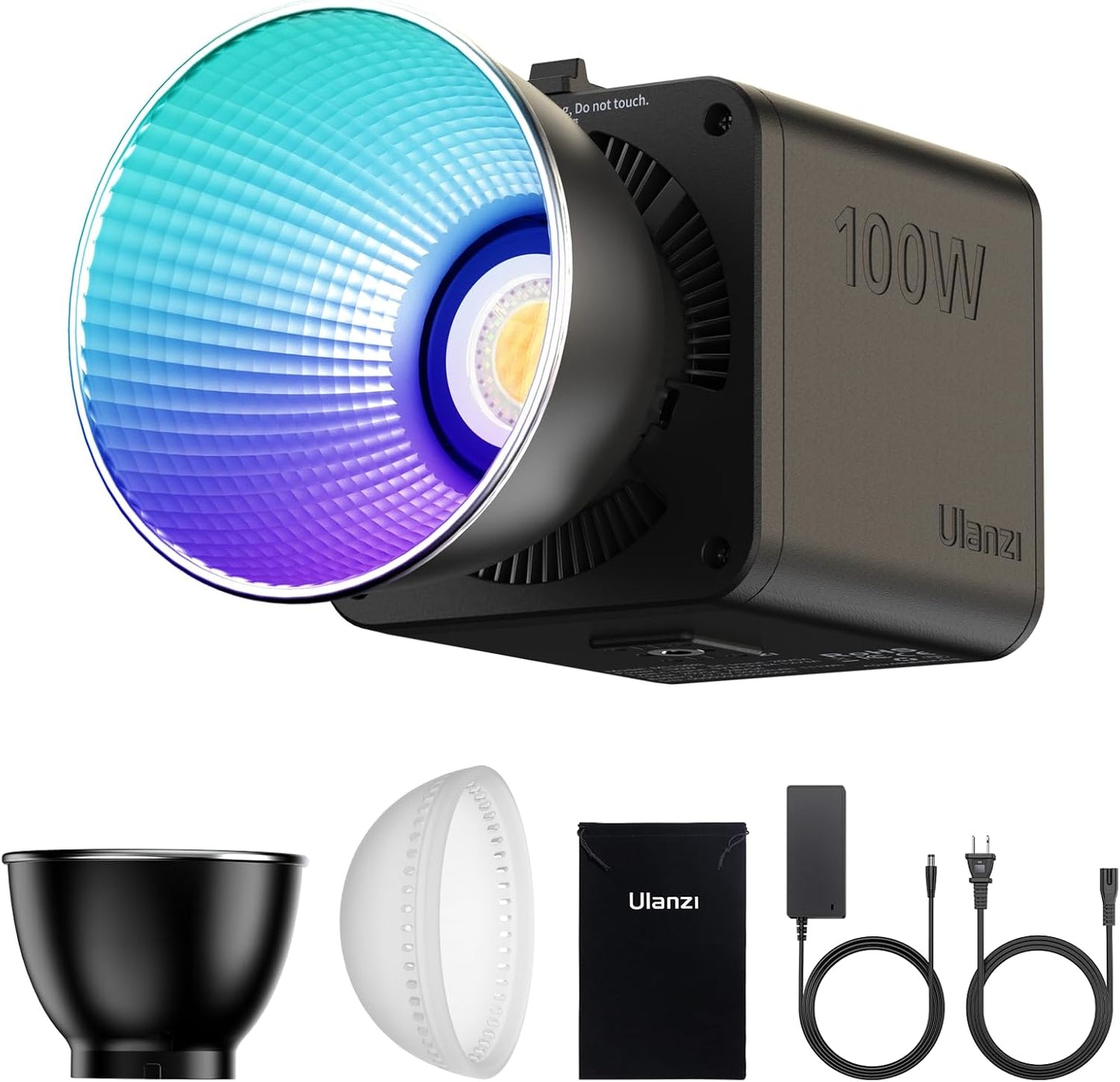 ULANZI 100W RGB Portable LED Video Light for Creative Shoots