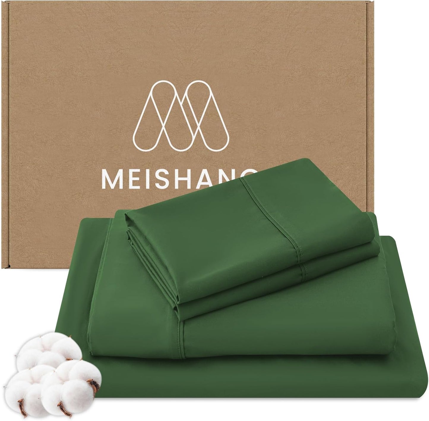 1000 Thread Count Egyptian Cotton Sheets Queen - Luxurious Comfort