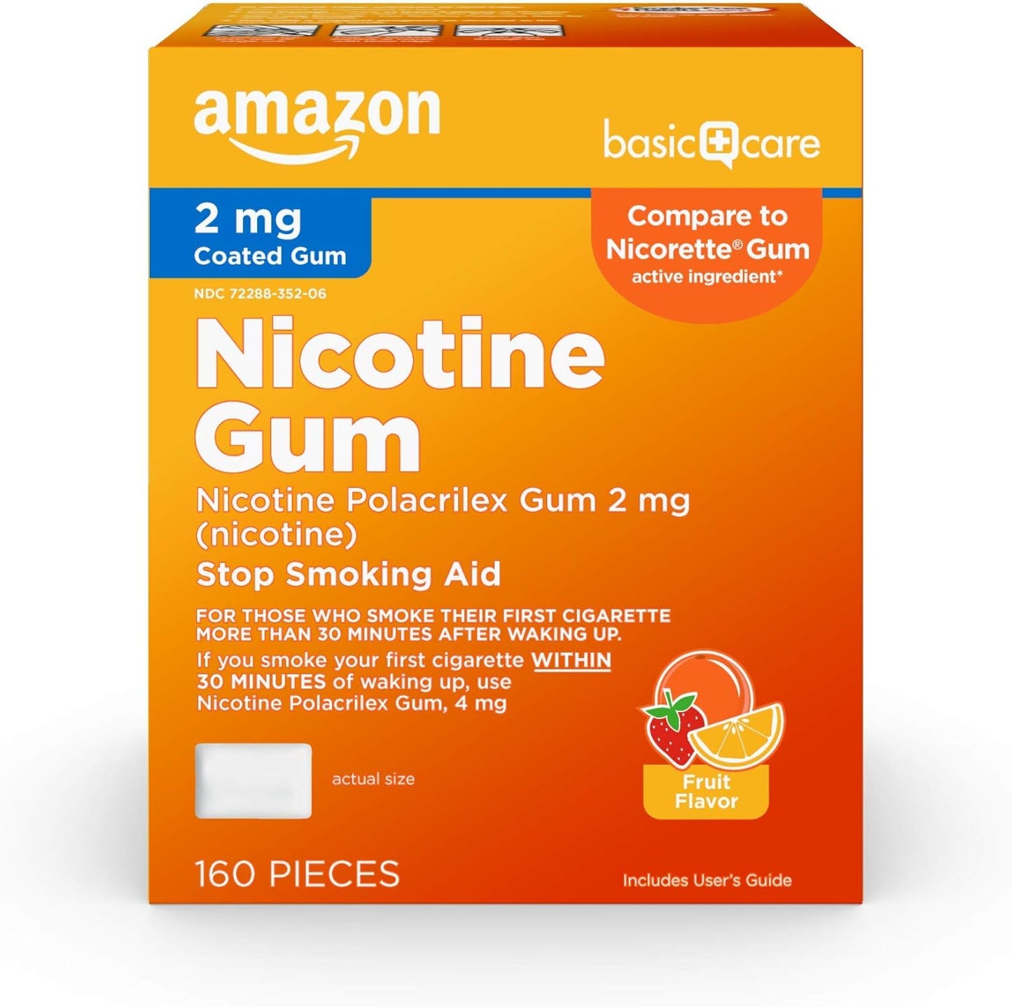 Nicotine Polacrilex Gum 2 mg - Effective Stop Smoking Aid