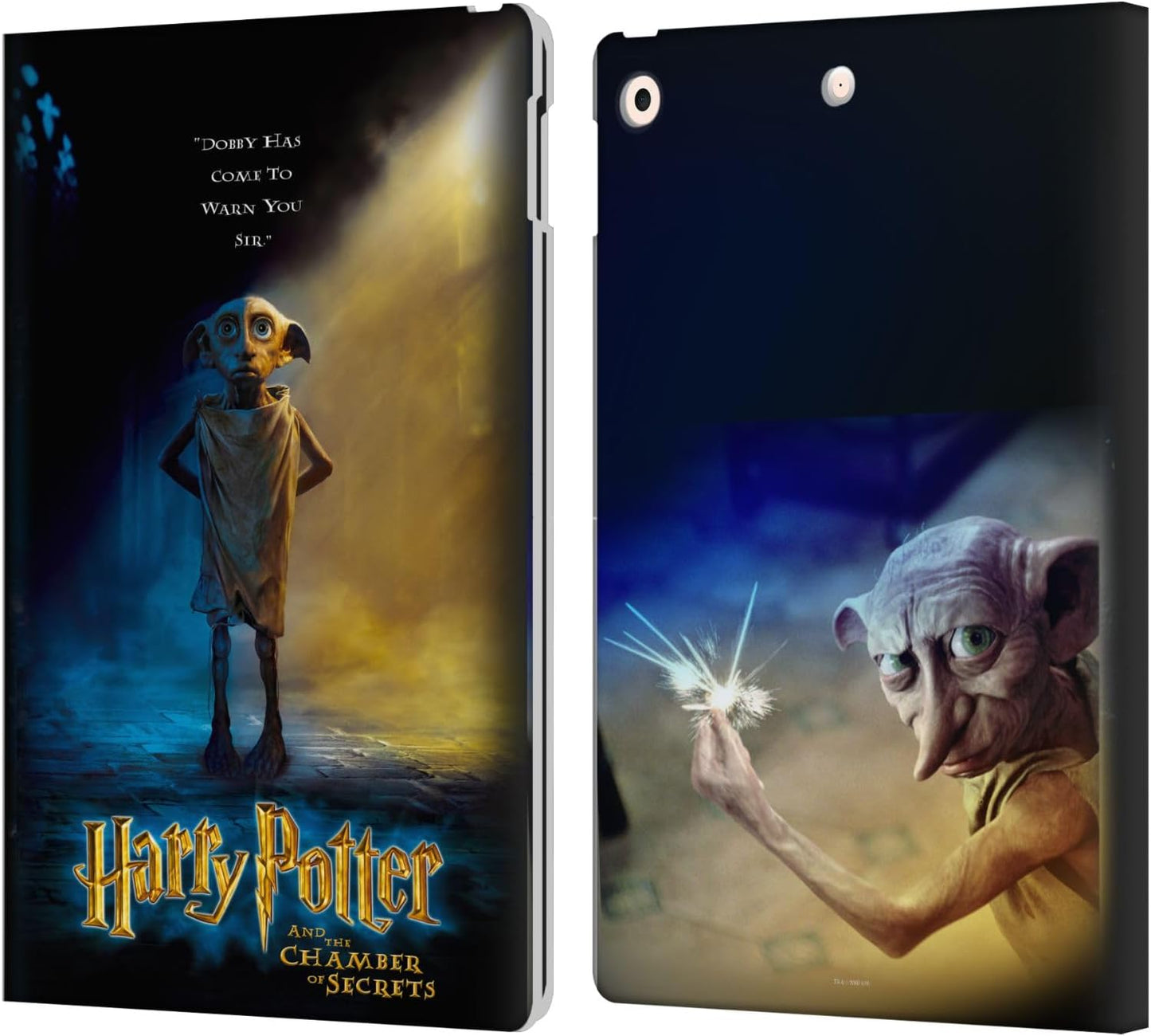 Harry Potter Dobby Poster Leather Wallet Case for iPad 10.2