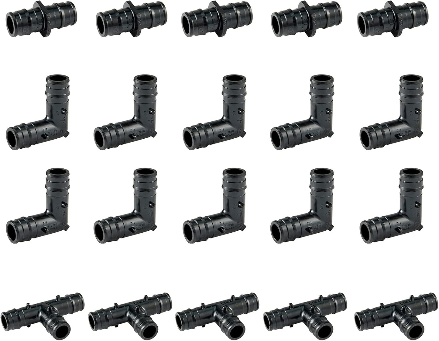 3/4Inch Poly PEX A Expansion Fitting 20 Pack for Plumbing