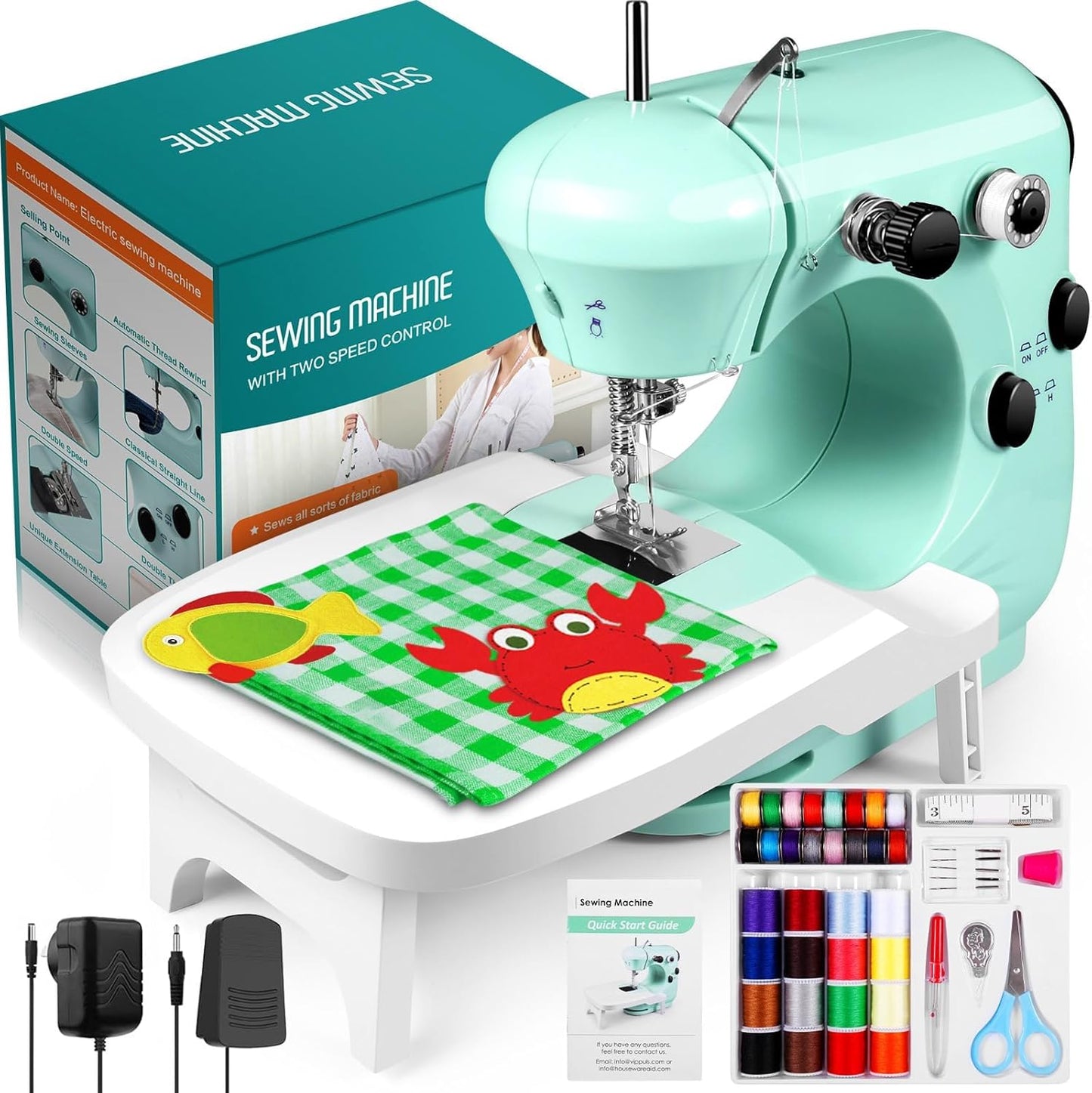 Mini Sewing Machine for Beginners - Eco-Friendly & Portable