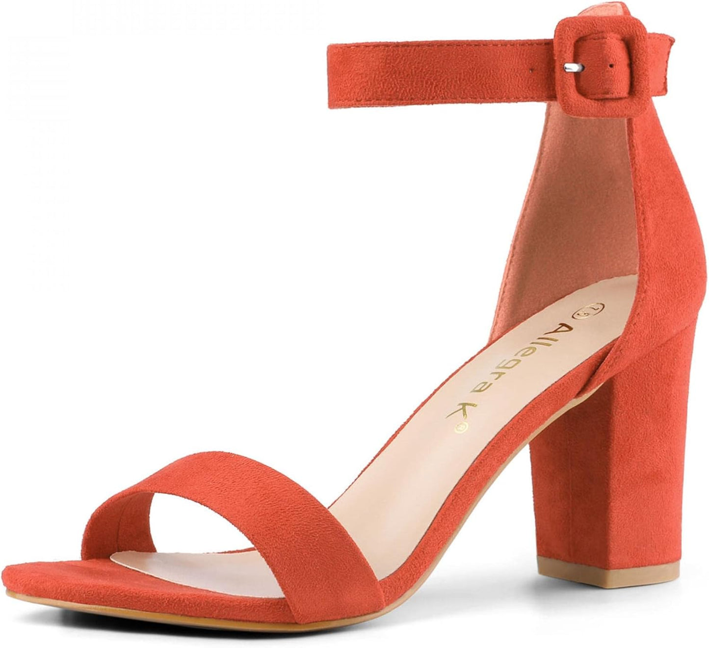 Allegra K Women's Open Toe High Chunky Heel Sandals for All Occasions