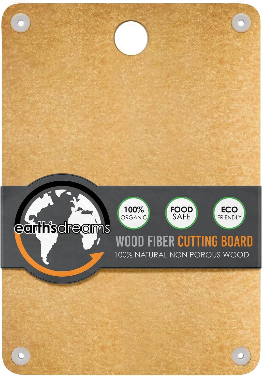 Earths Dreams Extra Large Wood Cutting Board for Charcuterie