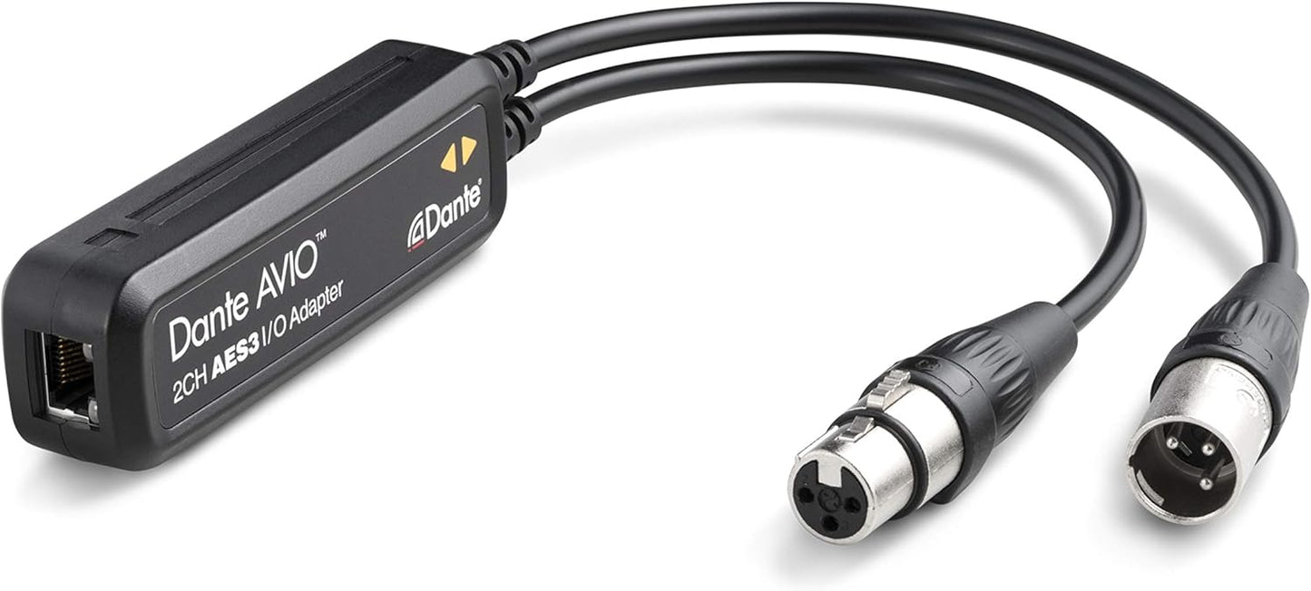 Dante AVIO AES3 IO Adapter by Audinate for Seamless Audio